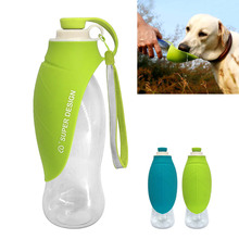 580ml Sport Portable Pet Dog Water Bottle Expandable Silicone Travel Bowl Puppy Cat Drinking Outdoor Dispenser Yorkie Chihuahua 2024 - buy cheap