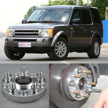 Teeze 4pcs Billet 5 Lug 14*1.5 Studs Wheel Spacers Adapters For Land Rover Range Rover 2002+/Discovery 3/4 2005+ 2024 - buy cheap