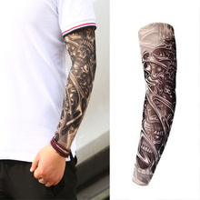 Ice Arm Sleeves 3D Tattoo Printed Armwarmer Summer UV Protection Cycling Arm Sleeves Fitness Running Elbow Pad Cycling Sleeves 2024 - buy cheap