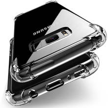 Чехол для телефона Samsung S10 S9 S8 A80 A70 A50 A40 A30 A20 A10 A10s A20s A30s A50s A6 A8 Note 10 9 8 прозрачный силиконовый чехол из ТПУ 2024 - купить недорого