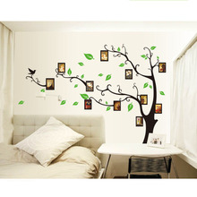 New 3D DIY Family Tree Photo Frame Wall Stickers Home Decor Living Room Bedroom Mural Tree Branch Self-adhesive Wall Art Decals 2024 - buy cheap