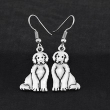 Fei Ye Paws Labradoodle Dog Puppies Drop Earrings Brincos Bijoux Femme Long Big Earrings For Women Earings fashion Jewelry 2017 2024 - buy cheap