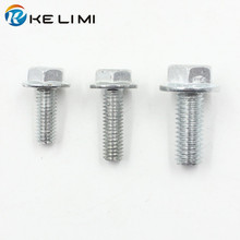 Kelimi 5x Car Metal 10mm 12mm Hex Bolts Metric Thread Retainer Auto Screw Fender Body Fastener Rivet 6mm 8mm Hole 2024 - buy cheap