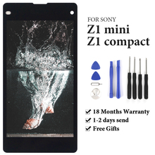 Para Sony Xperia Z1 Mini pantalla LCD con pantalla táctil con montaje de Marco reemplazo para Sony Xperia Z1 Compact LCD g8441 g8442 2024 - compra barato