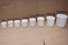 30 pcs  Free Shipping 50 100 200 ml Empty White  Plastic Packing Bottles For Spices Seal Sample Packaging Containers 2024 - buy cheap