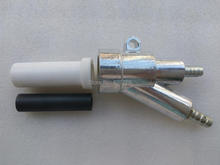 Набор для пескоструйного пистолета RZZ с 1 твердосплавной насадкой Бора (80x20x8 мм), замена для пескоструйной машины типа B1 2024 - купить недорого