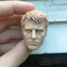 1/6 Tom Cruise Unpainted Bare Head Sculpt for 12''Action Figures   Bodies 2024 - buy cheap