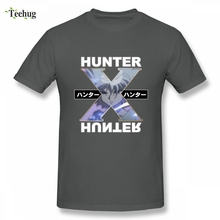 Футболка Hunter X Hunter Killua мужская с 3D-принтом, качественная хлопковая майка для мальчиков 2024 - купить недорого