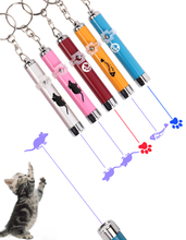 Светодиодная Лазерная Игрушка для кошек, креативная забавная Лазерная Игрушка для кошек, лазерная указка для кошек, ручка, Интерактивная игрушка с яркой анимацией, тени для мыши 2024 - купить недорого