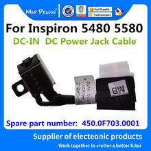 Бренд MAD DRAGON, ноутбук, новый DC в DC-IN, DC кабель питания для Dell Inspiron 5480 5580 BUCKY-N14 DC IN кабель 450.0F703. 0001 2024 - купить недорого