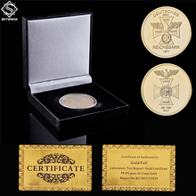 1871 deutsche reichsbank 1 unze 999/1000 ouro alemanha cruz águia redonda moedas colecionáveis 2024 - compre barato