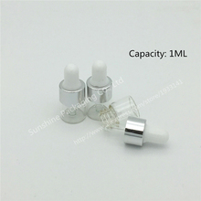 500PCS 1ML Small Clear Glass Dropper Bottle 1cc Mini Glass Vial With Pipette Dropper, Glass Bottle- Hot sale 2024 - buy cheap