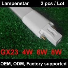 Gx23 Светодиодная лампа 4 Вт 6 Вт 8 Вт 10 Вт 2835 Bianco Freddo свет теплый белый/натуральный белый/холодный белый 2024 - купить недорого