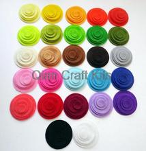 1000pcs Felt Pack Felt Circles - multiple Colors wholesale free shipping mixed colors and sizes from 10mm-40mm 2024 - buy cheap