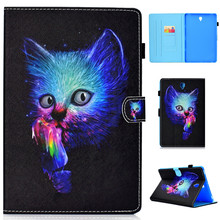 Capa para samsung galaxy tab s4 10.5, capa para tablet fashion pintada com película e caneta 2024 - compre barato