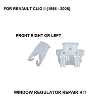 1998-2006 WINDOW REGULATOR COMPLETE CLIP FOR RENAULT CLIO II WINDOW REGULATOR REPAIR CLIP FRONT LEFT OR RIGHT SIDE 2024 - buy cheap