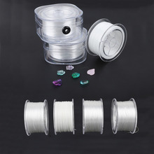 30-200M/Roll 0.2/0.6/0.8/1mm Elastic Cord Thread Jewelry Accessories Beading Line Strong Crystal String Cord DIY Necklace 2024 - buy cheap