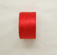 Free shipping 10mtrs/Lot Vintage Shine Red 3mm Nylon Braide Persian Cord Macrame&Craft Yarn 2024 - buy cheap