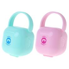 Baby Pacifier Box Storage Case Handle Newborn Soother Container Portable Clean Travel Holder Kids Children Dust Proof 2024 - buy cheap