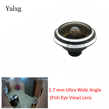 HD 1.7 mm Wide Angle CCTV lens Security 1/3" 1.7mm 5M Megapixel S-mount 170degrees Wide Angle Mini Fisheye lens For CCTV Camera 2024 - buy cheap