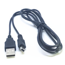 Cabo de sincronização de dados usb preto e branco para sony DCR-SR75 2024 - compre barato