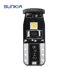 SUNKIA-Luz LED T10 para coche, Bombilla lateral trasera, lámpara de marcador, estilo automático, W5W, 192, 501, 3030 2024 - compra barato