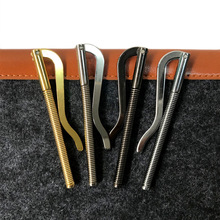 Fashion Metal Bifold Money Clip Clamp Stainless steel Cash Holder For Men Women Wallet Replace Parts 2024 - buy cheap