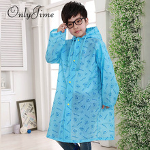 Only Jime Children’s Raincoat Kids Print Waterproof Kid Rain Coat Cover Poncho Rainwear Hooded Impermeable Outdoor Rain Coat 2024 - buy cheap