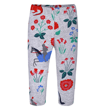 Pantalones de algodón con estampado Floral para niña y niño, mallas de dibujos animados para niña de 1 a 6 años, ropa de otoño, 2021 2024 - compra barato