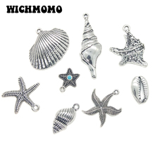 2019 New Fashion Retro Zinc Alloy  Shell and Conch Series Charms Pendants for DIY Earring Pendant Jewelry Accessories 2024 - buy cheap