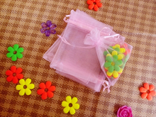 2000pcs 15*20cm Pink Organza Gift Bag Jewelry Packaging Display Bags Drawstring Pouch For Bracelets/necklace/wed Mini Yarn Bag 2024 - buy cheap