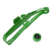 Green Chain Slider Guide Swingarm Roller For KAWASAKI KXF250 KXF450 KX250F KX450F KXF 250 450 Motorcycle 2009-2016 2024 - buy cheap