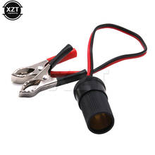 2 PCS  12V Durable Car Battery Pump Alligator Cigarette Lighter Power Socket Adapter Clamp Clip Charger Cable 2024 - buy cheap