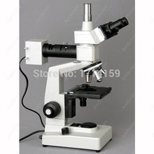 Microscópio metalúrgico-amscópio 40x-640x epi metalúrgico + câmera digital usb 2024 - compre barato
