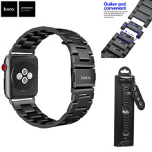 HOCO-Correa de acero inoxidable para Apple Watch, accesorio de Pulsera Original de 38mm, 42mm, 40mm y 44mm para Apple Watch serie 1, 2, 3 y 4 2024 - compra barato