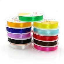 Spool of Crystal Clear Stretch Elastic Beading Wire/Cord/String/Thread for DIY Necklace Bracelet 0.8mm 2024 - buy cheap