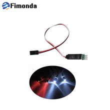 Fimonda Model Car Light 3 Channel LED Lamp Switch Panel System 3CH Turn on Off Flashing Light Control Board for RC Car FS-GT2B 2024 - buy cheap