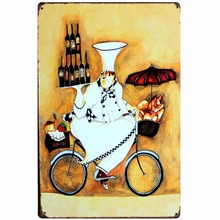 [ Mike86 ] Funny Cook Metal Signs Gift PUB Home Craft  Decor AA-149 Mix order 20*30 CM 2024 - buy cheap