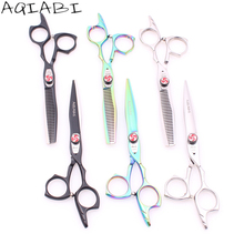 AQIABI-Tijeras profesionales para cortar el cabello, 6,0 ", 440C, estilista, A9017 2024 - compra barato