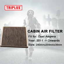 Cabin Filter for Opel Ampera Vauxhall Ampera (2011-Onwards) 1pc,Activated High Carbon Pollen Air Filters,Better than original 2024 - buy cheap