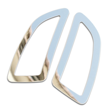 Decoração de anel 2009-2015 para opel insignia sedan, 2 peças adesivos de aço inoxidável para automóveis 2024 - compre barato