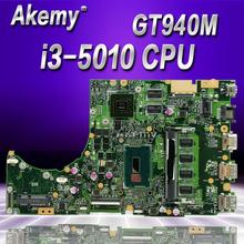Akemy K401LB GT940M/2G / I3-5010CPU / DDR3L 4GB RAM Motherboard For Asus K401L K401LB K401 Laptop Mainboard Mainboard Test OK 2024 - buy cheap