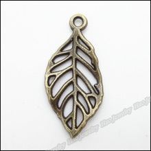 26pcs Vintage Ancient Tree leaf zinc alloy charms pendant suitable for DIY Bracelet Necklace metal jewelry accessories 2024 - buy cheap