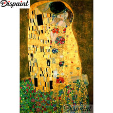 Dispaint Completo Quadrado/Rodada Broca 5D DIY Pintura Diamante "pintura a Óleo casal" Bordado Ponto Cruz 3D Casa decor A11202 2024 - compre barato