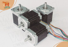 ¡Motor de potencia! CNC Wantai-grabador láser de alta calidad, 4 unidades, Nema34, Motor paso a paso, 85BYGH450C-012, 1600oz-in, 3.5A, CE, ROHS, ISO 2024 - compra barato