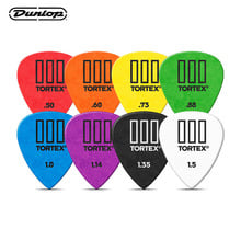 Dunlop guitarra Tortex hasta plectro púa bajo acústico eléctrico accesorios clásico guitarra 0,5mm-1,50mm recoge 2024 - compra barato
