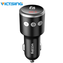 VicTsing FM Transmitter Bluetooth Car QC3.0 Wireless Bluetooth 4.2 Radio FM Transmitter Adapter Hands-Free Dual USB Charger 2024 - buy cheap