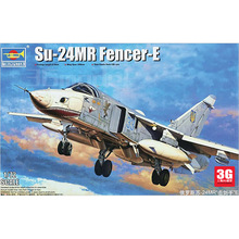 TRUMPETER model 01672 1/72 scale airplane Sukhoi Su-24MR Fencer-E assembly model kits model building scale airplane model kit 2024 - buy cheap