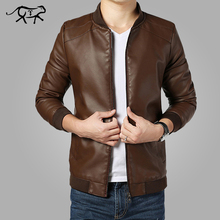 2018 New Arrival Leather Jackets Men's jacket male Outwear Men's Coats Spring & Autumn PU Jacket De Couro Coat Plus Size M-4XL 2024 - buy cheap