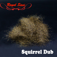 Royal sissi 2 sacos total 4g soberba voar amarrando esquilo dub manchado natural squirrle cabelo perfeito spiky ninfas fly amarrando materiais 2024 - compre barato